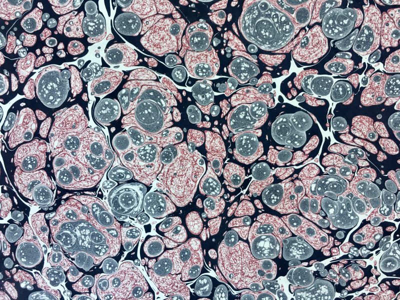 Marmurinis popierius || Stormont || Marbled paper